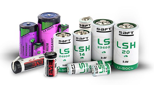 Baterias de lítio cilíndricas LS