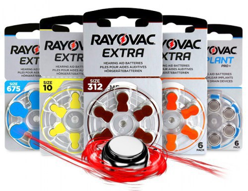 Rayovac - baterias para aparelho auditivo